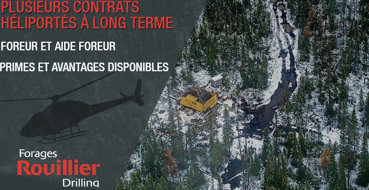 Forages Rouillier Drilling | Amos QC