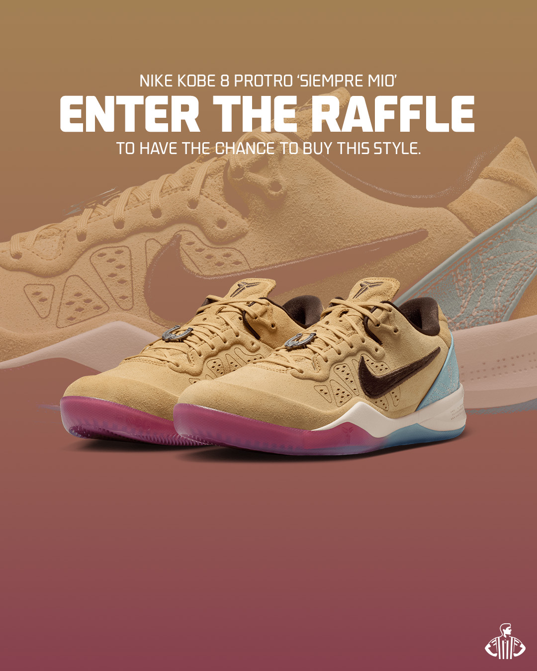 RAFFLE | The grind never stops The Nike Kobe 8 Protro 'Siempre Mio