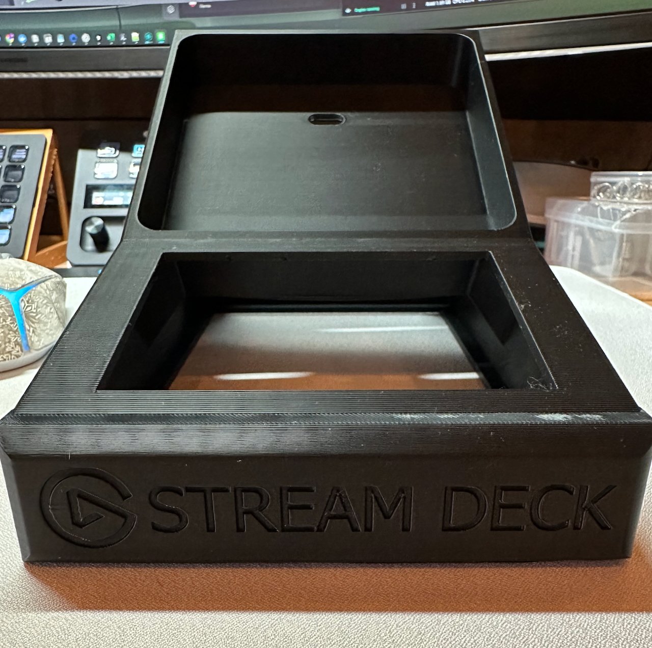 3D-Printed Dual-Stack Stand for Elgato Stream Deck Plus and Stream Deck ...