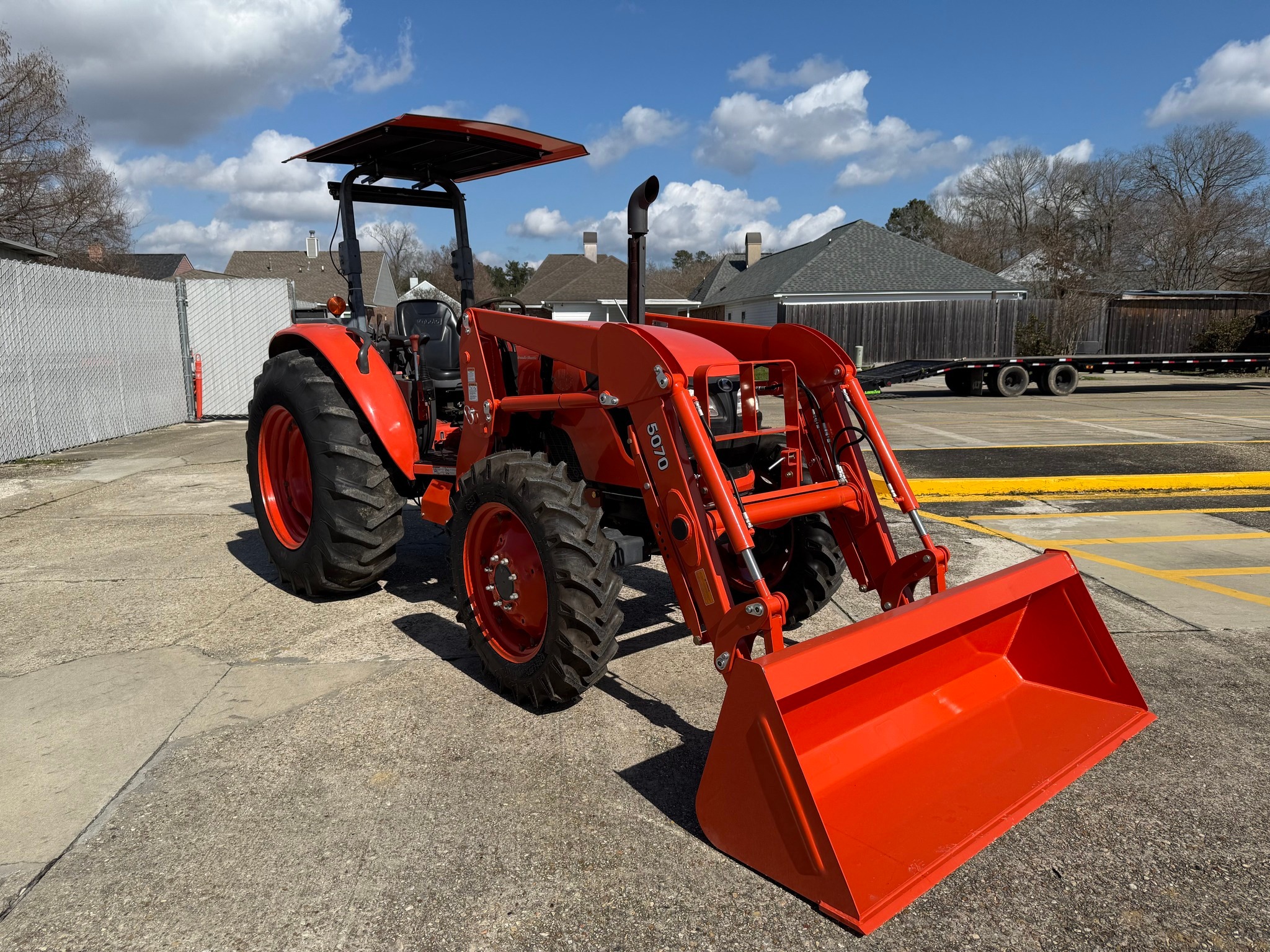 2020 Kubota M7060 Tractor 71HP 4WD Loader Hydraulic Shuttle Triple ...