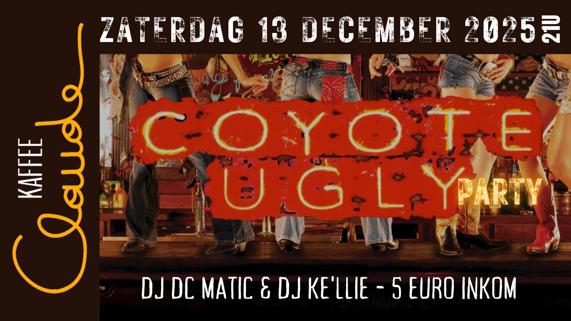 COYOTE UGLY PARTY @KaffeeClaude