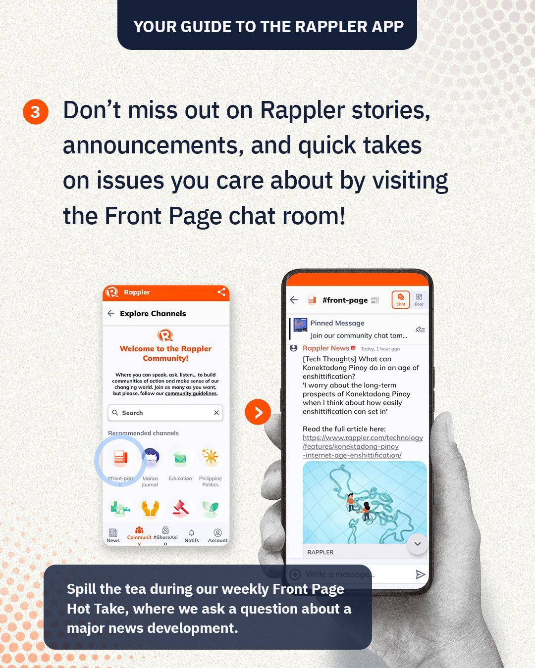 Rappler - Tired of your cluttered social media feeds? There’s no way to ...