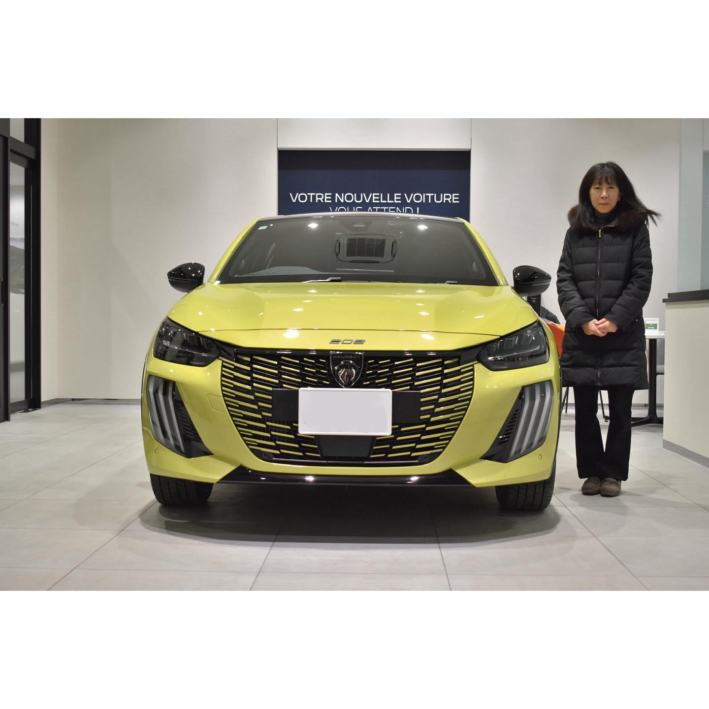 208 GT アゲダ・イエロー O様ご納車おめでとうございます? ドイツ車 