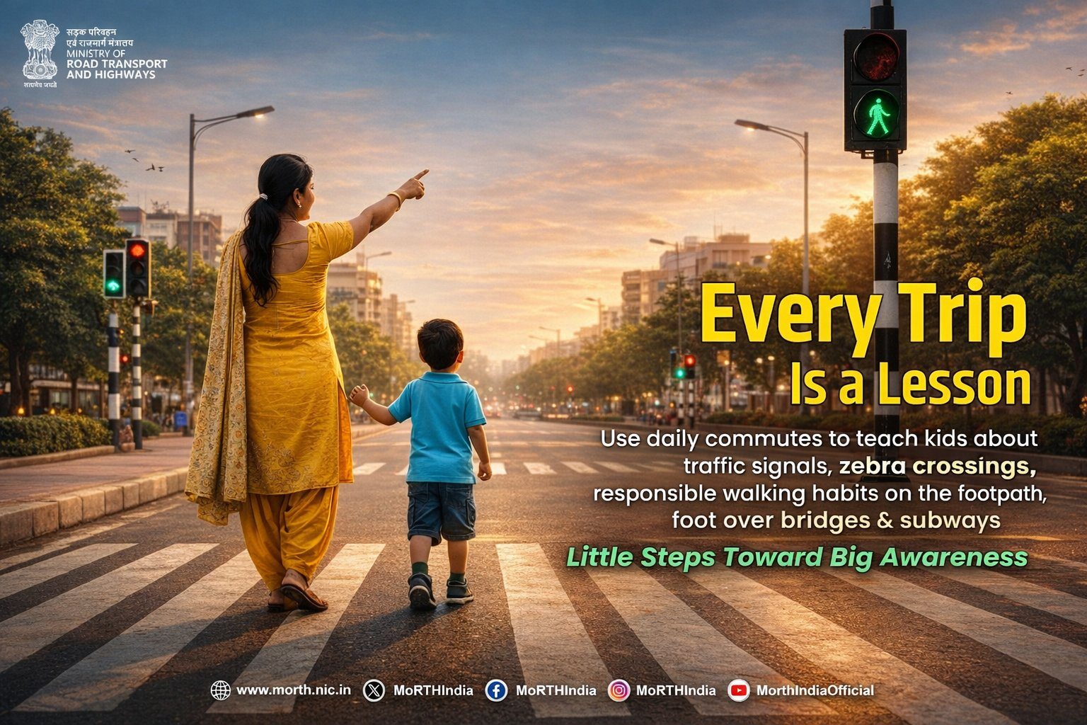 Teach children road safety early,... - Hyderabad City Police | Facebook