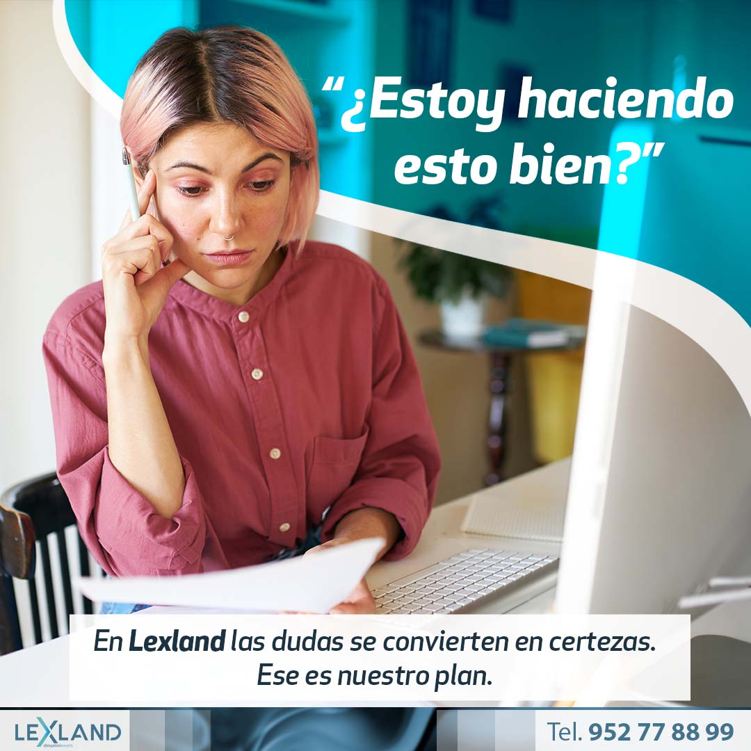 Lexland Lawyers - 👉 La duda es normal. El error,... | Facebook
