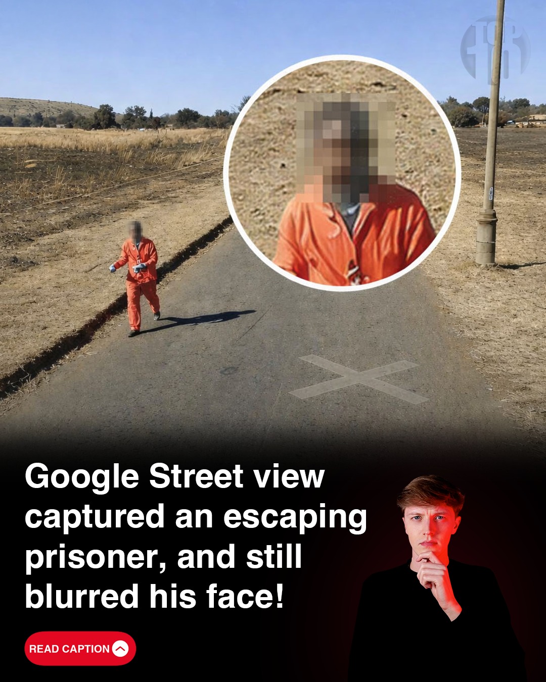 Top - Google Street View once captured what looked like an escaping ...