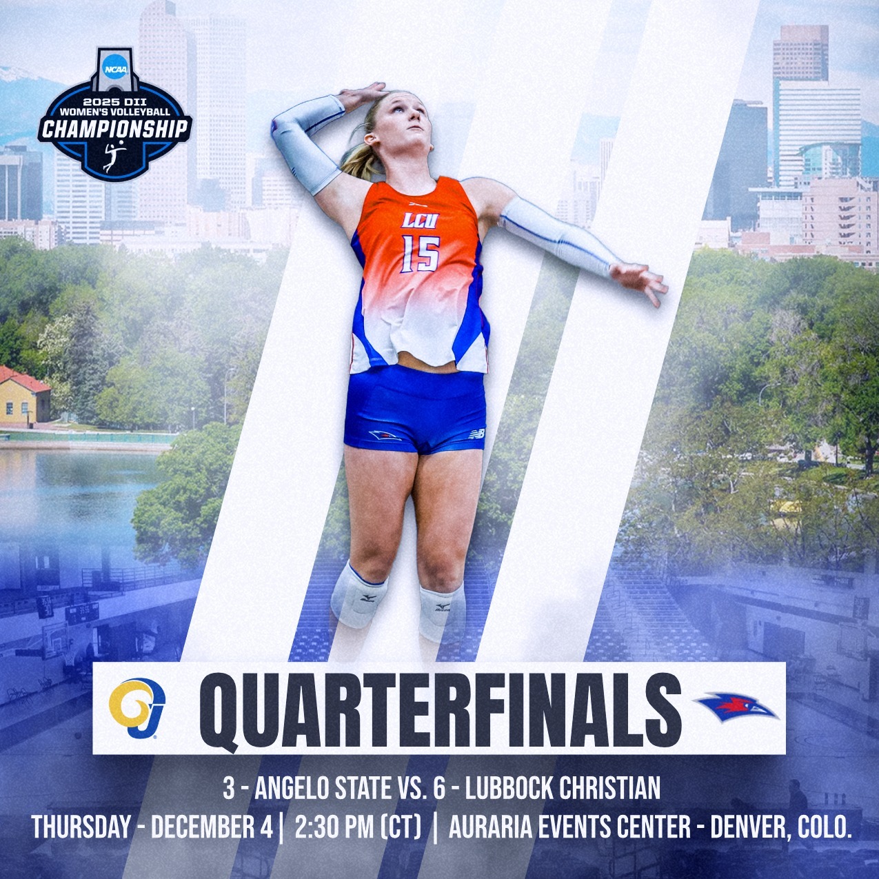 Lubbock - “Denver, The Sunshine State!” ☀️🌄 LCU Volleyball is NCAA ...