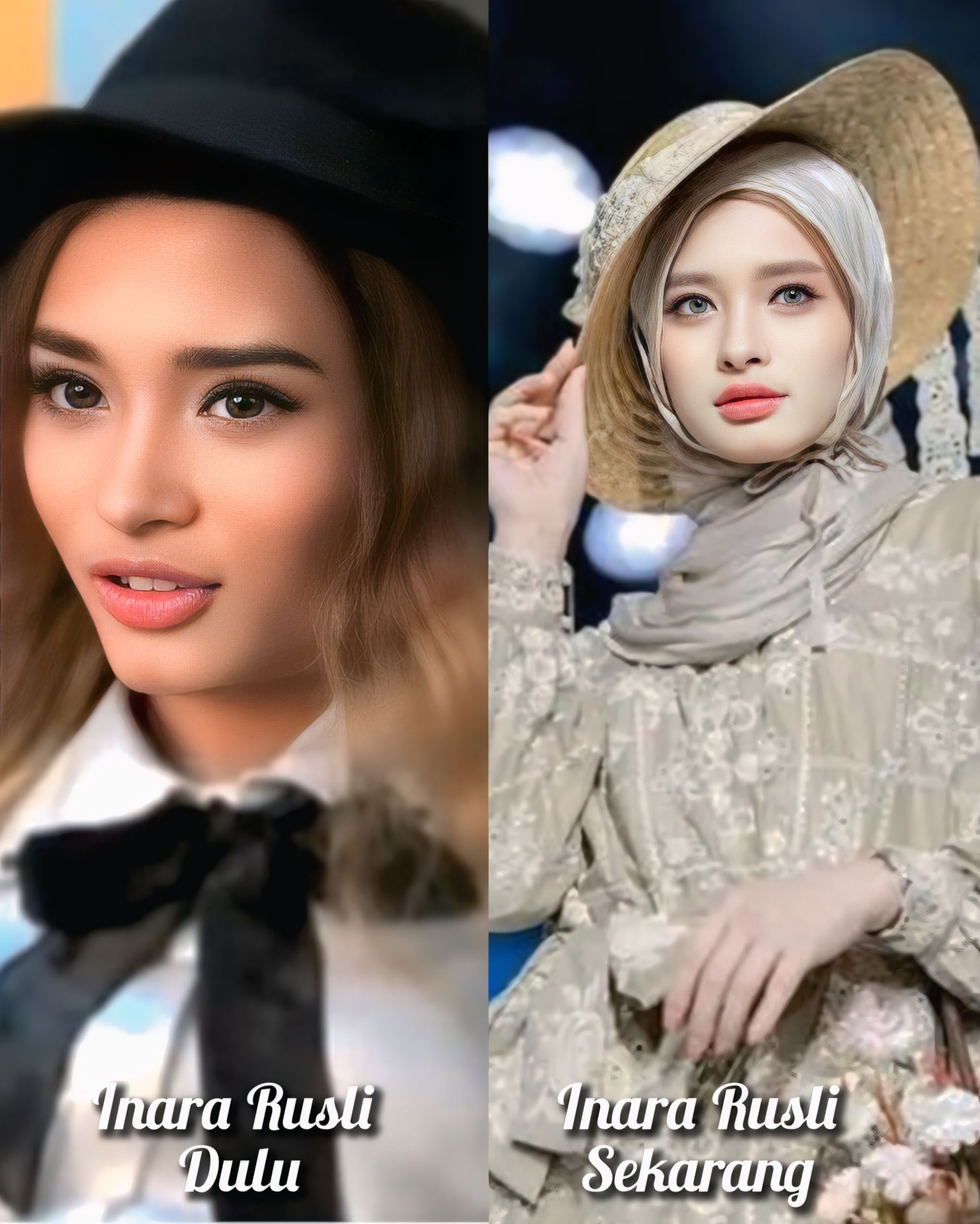 Vieya - Inara Rusli dulu dan sekarang.. Ternyata sudah... | Facebook