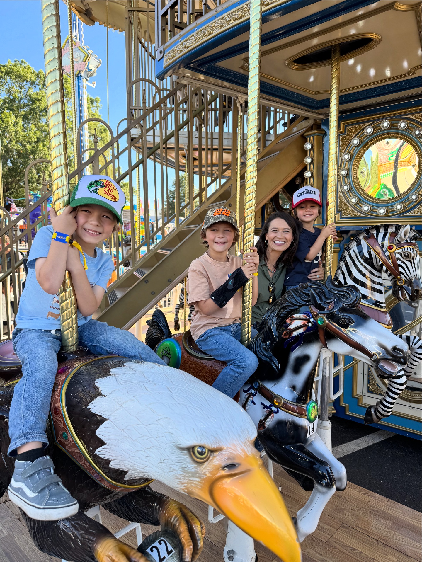 Kyle - N.C. STATE FAIR!!! We did it all - tractor pulling, rides ...