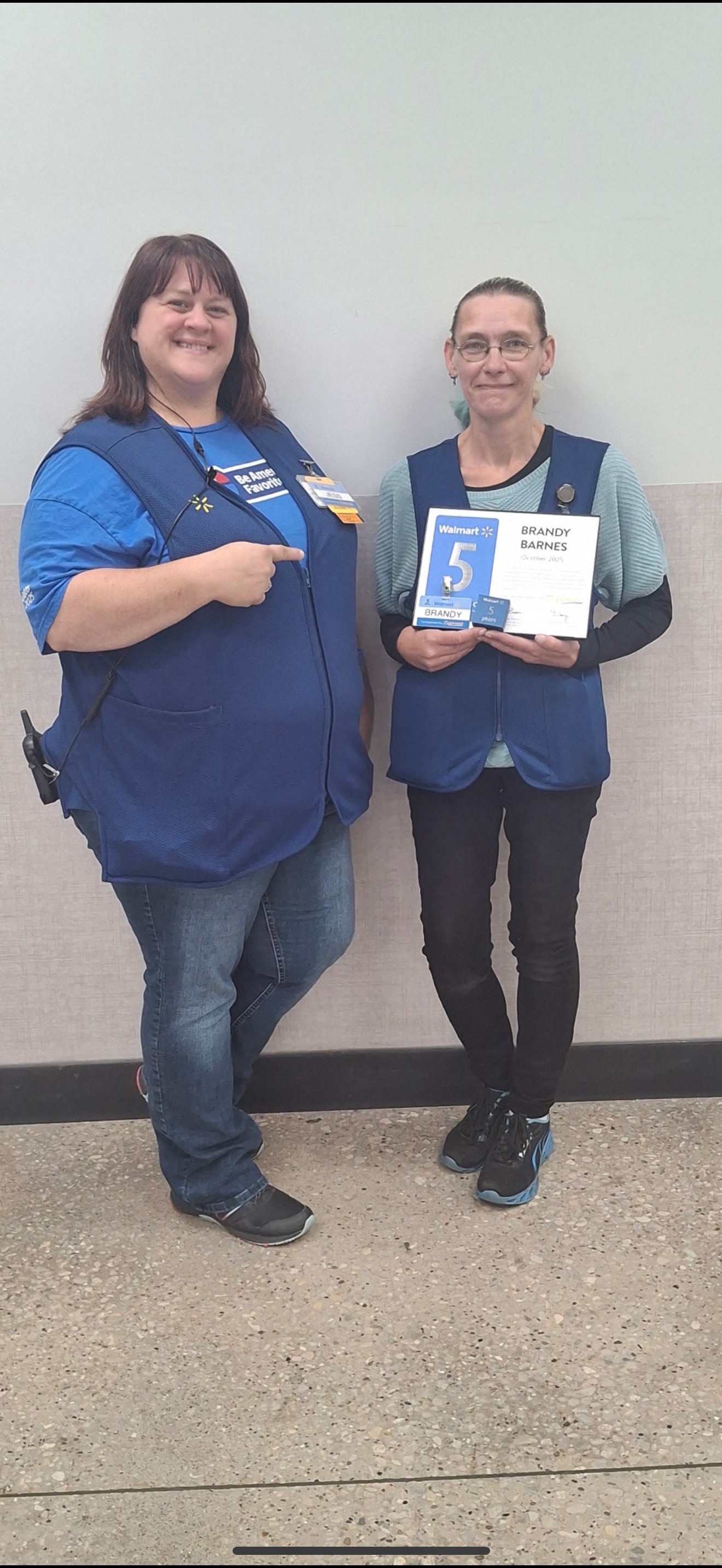 Walmart Macomb - 🎉 Congratulations to Brandy on 5 years... | Facebook
