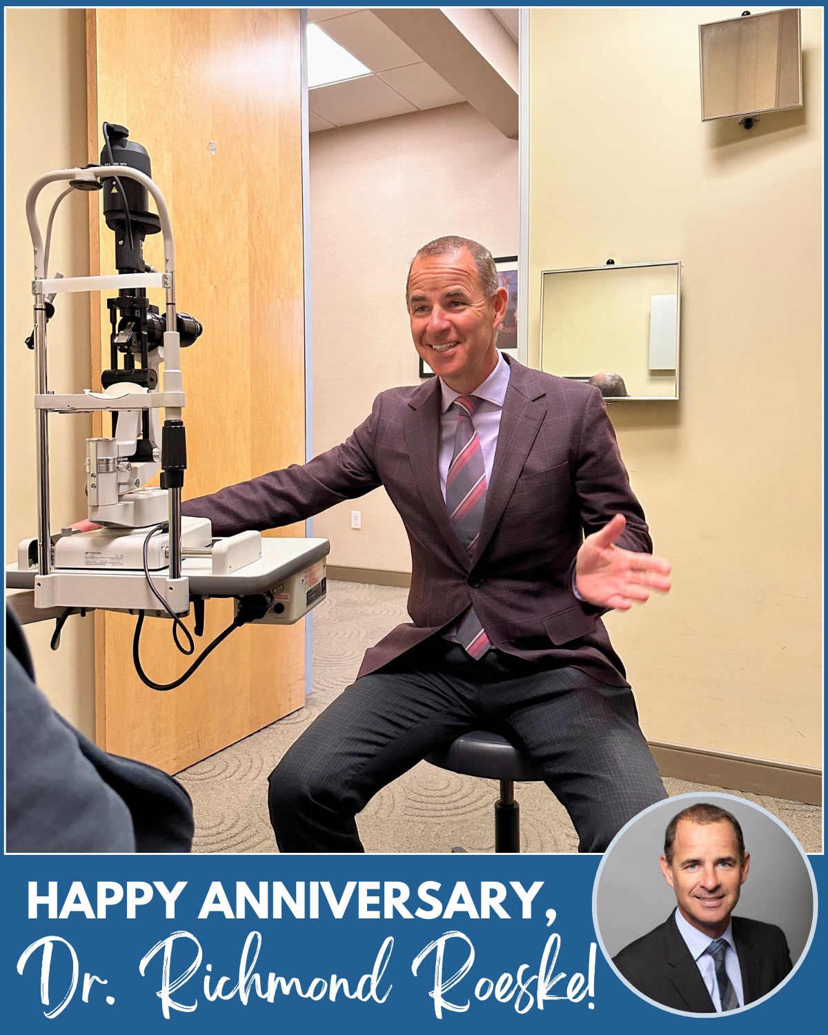 Pacific - Please join us in congratulating Dr. Richmond Roeske on 25 ...