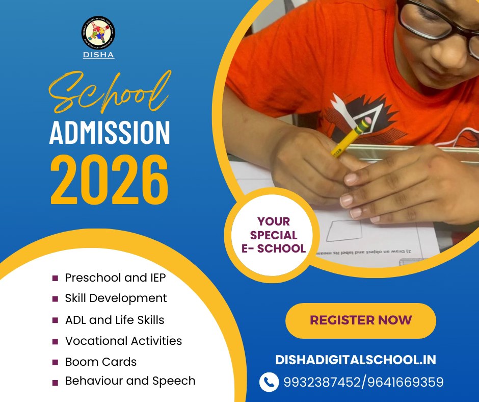 DISHA - Admissions Open 2026 🎓 A personalized e-school for children who ...