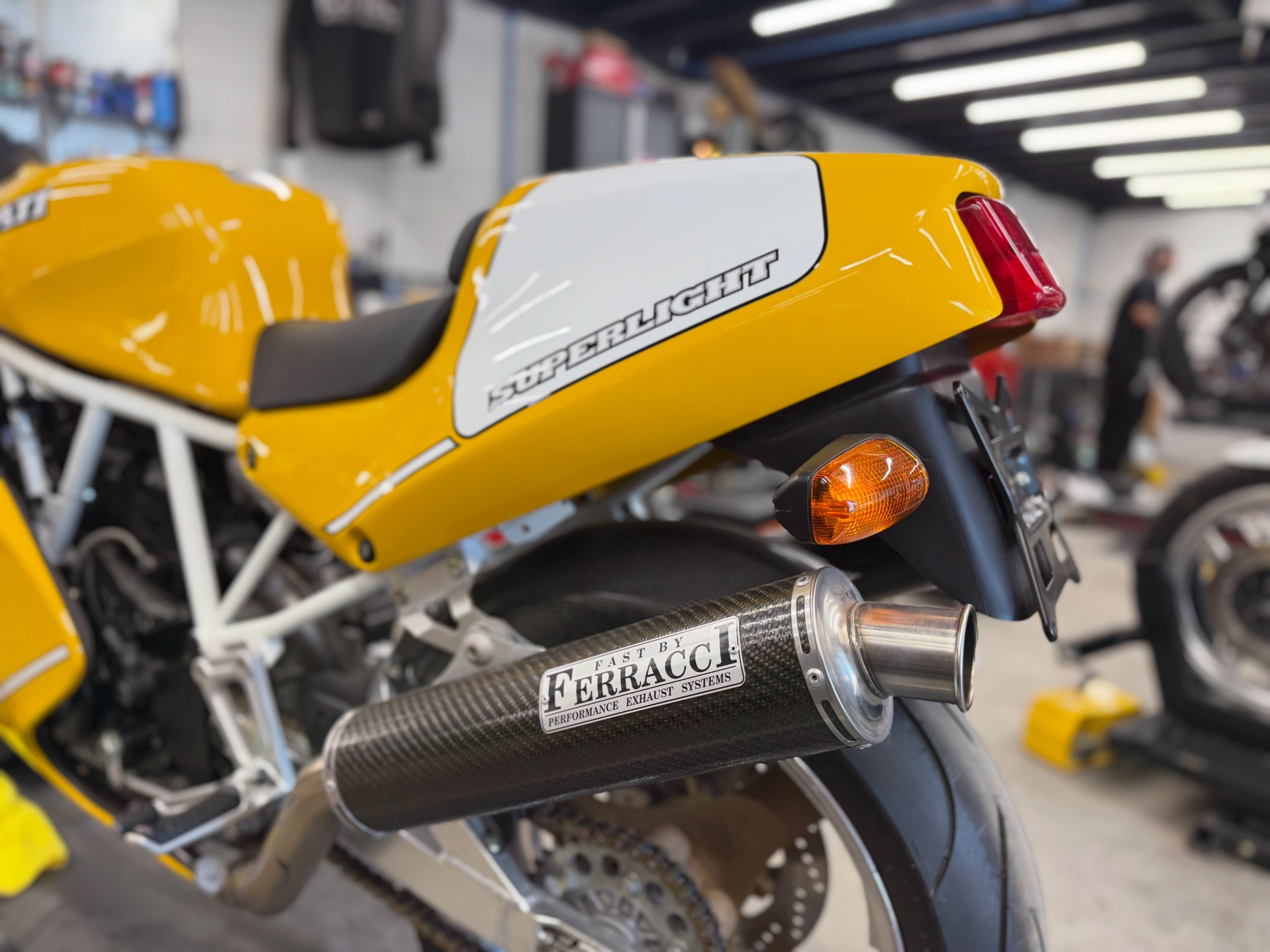 Daniel is putting the final touches on the Superlight from the