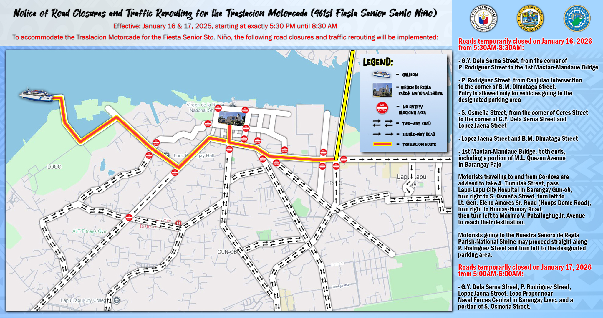 GMA - LOOK: The Lapu-Lapu City Government, through the City Traffic ...
