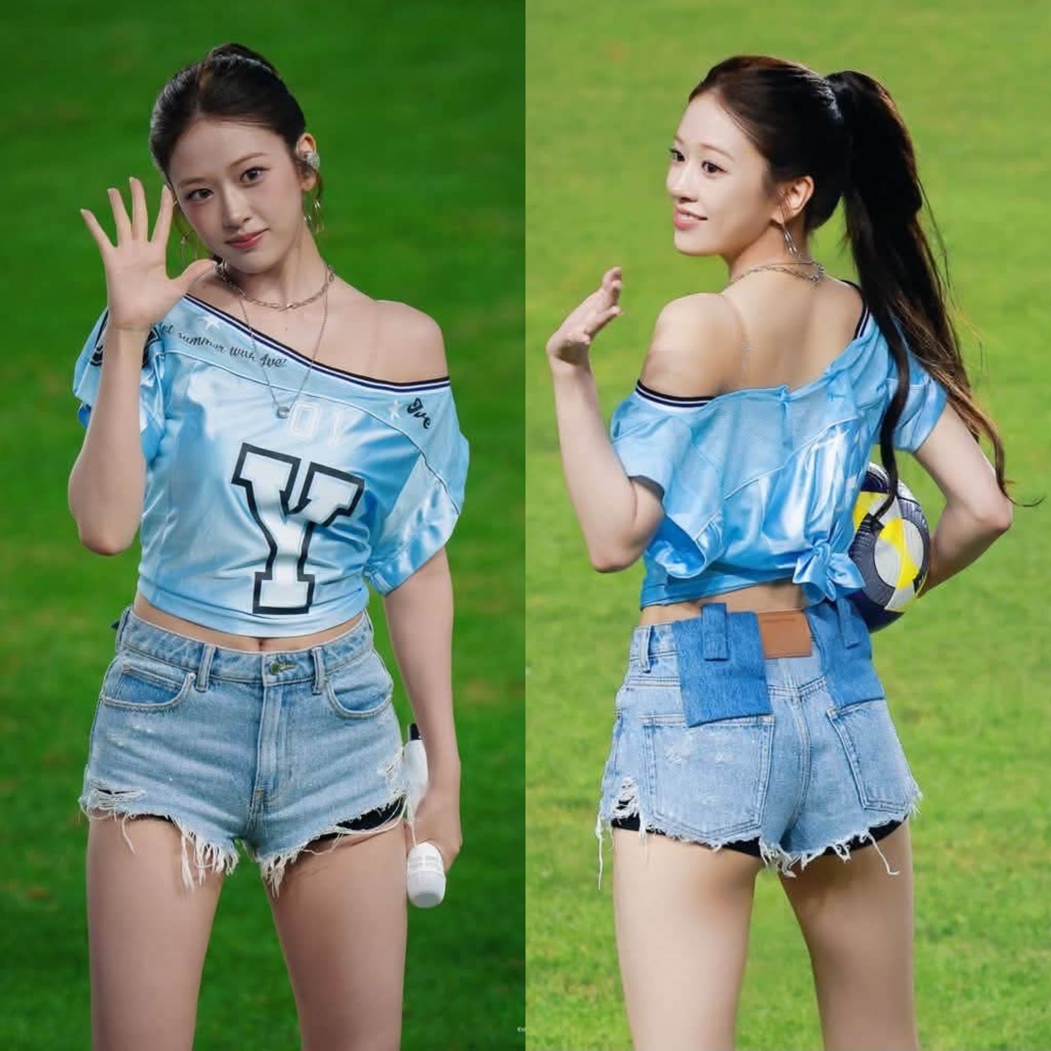 𝐘𝐮𝐣𝐢𝐧 😱💙🫶💙😱 #IVE #Yujin #AnYujin #dive #KPop