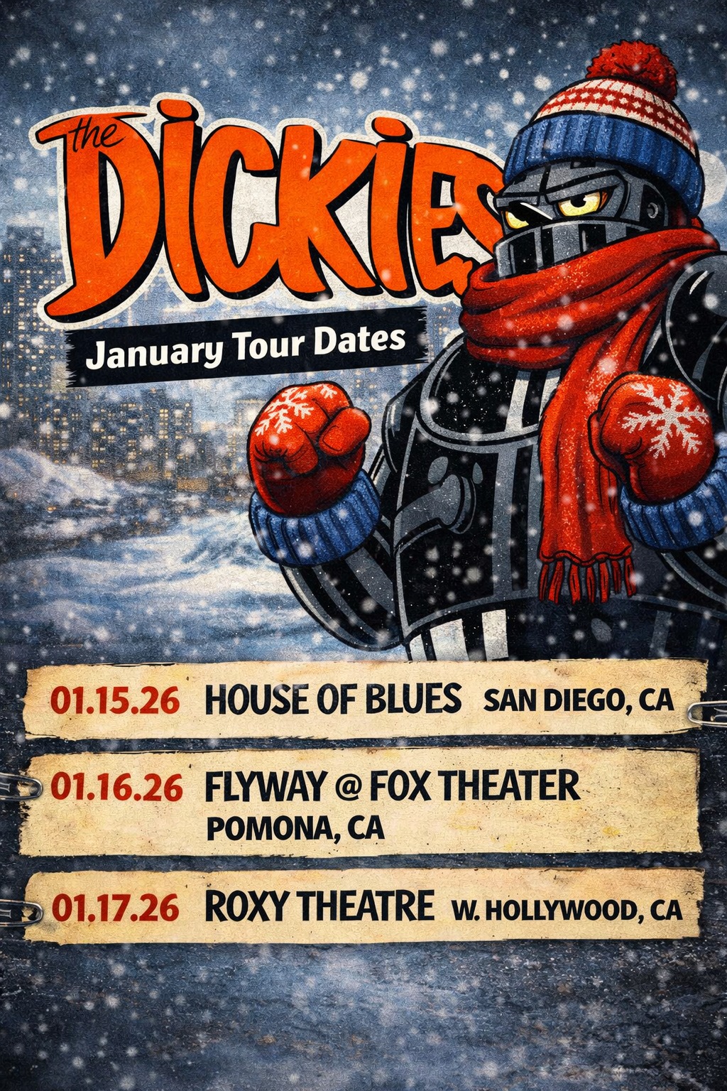 The Dickies - Command GIGANTOR to purchase tickets to go see The ...
