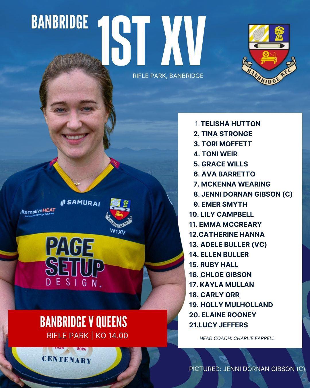 Banbridge RFC - Banbridge women’s 1st XV who welcome... | Facebook