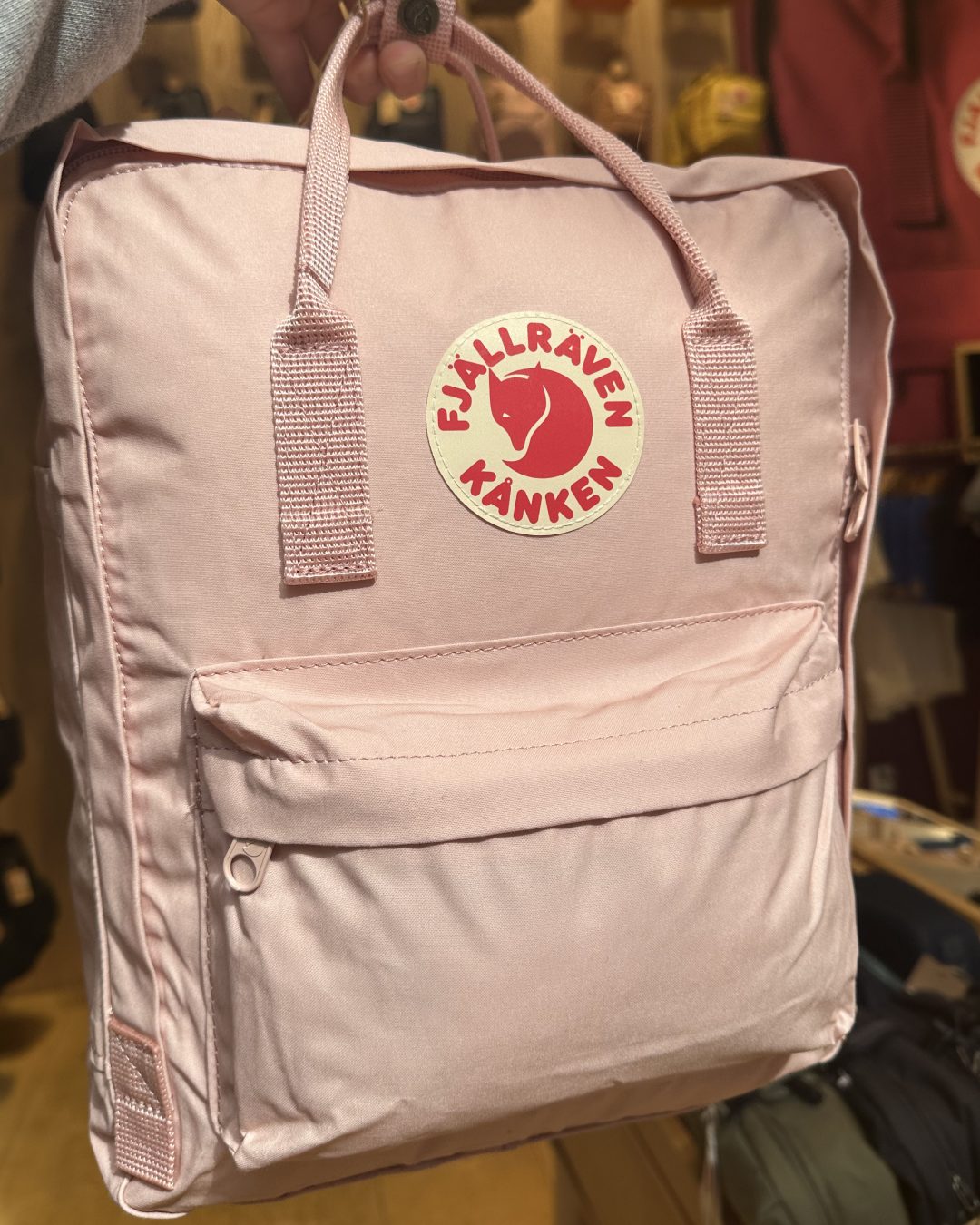 fjallraven classic mini kanken backpack in pastel pink Fjllrven - Compact Everyday Carry, Durable Vinylon Fabric timeless design that will last for years Meet the brand-new Knken colour: