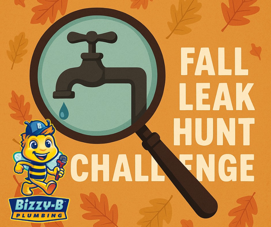 🍁 𝗙𝗮𝗹𝗹 𝗟𝗲𝗮𝗸 𝗛𝘂𝗻𝘁 𝗖𝗵𝗮𝗹𝗹𝗲𝗻𝗴𝗲! Did you... Bizzy B Plumbing Facebook