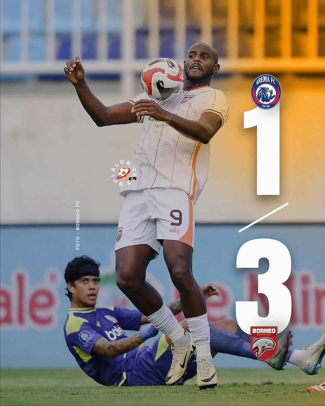 Bolalob - Hingga 8 laga, Borneo FC belum tersentuh hasil... | Facebook