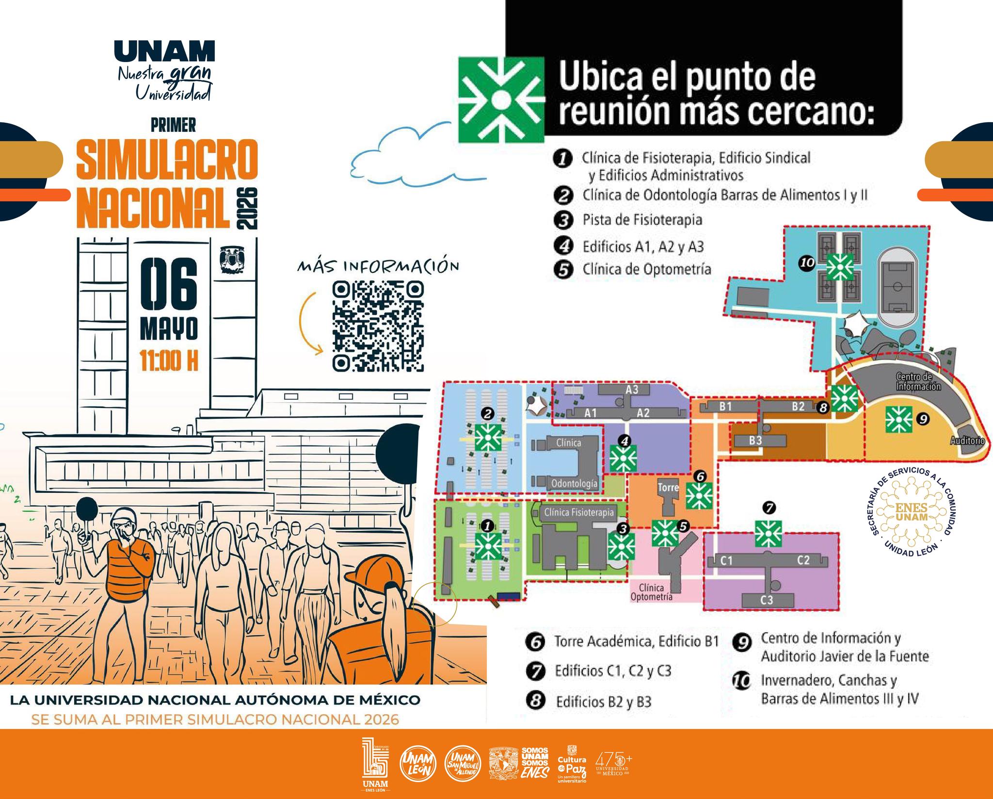 ComunidadENESLeón? el próximo 06 de mayo en punto de las 11:00hrs 