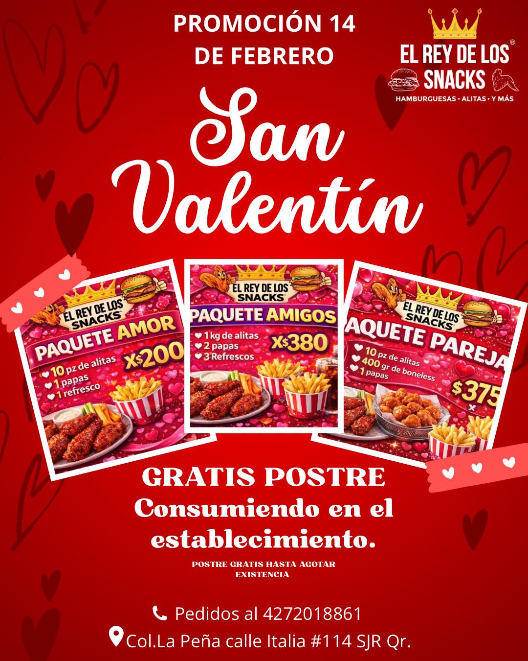 El rey de los snacks.