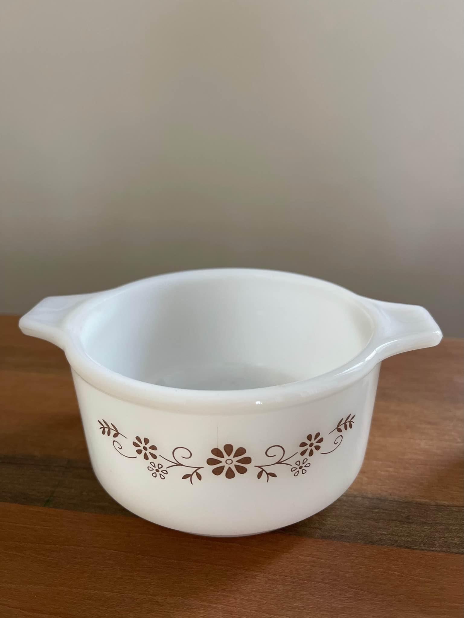 Vintage 70s Pyr-O-Rey Dynaware Mini Casserole Dishes Set of 4 Brown ...