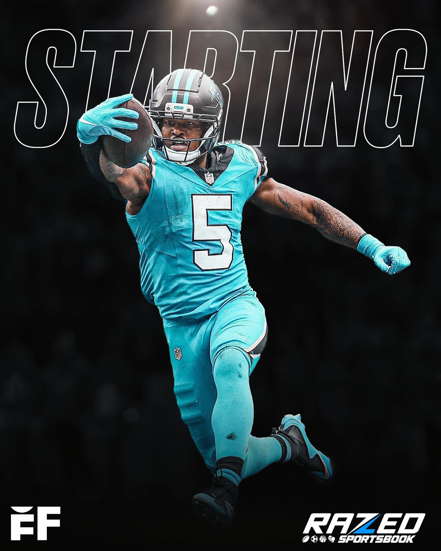 Football - Panthers RB Rico Dowdle is expected to start and get the ...