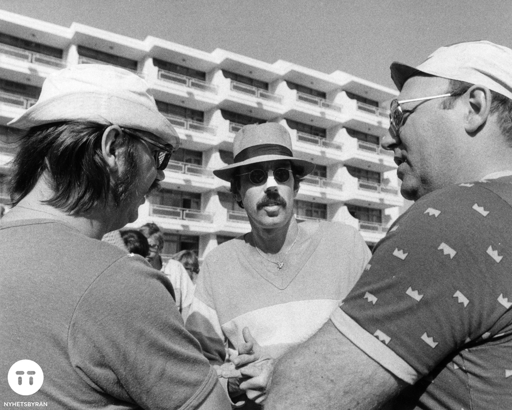 San Agustín, 1980. Här skrivs svensk historia när filmen