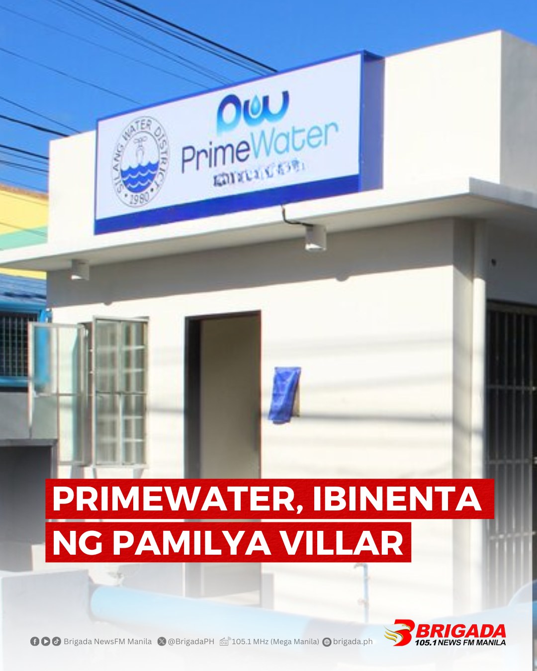 Kinumpirma ng Villar Group... - 105.1 Brigada News FM Manila | Facebook