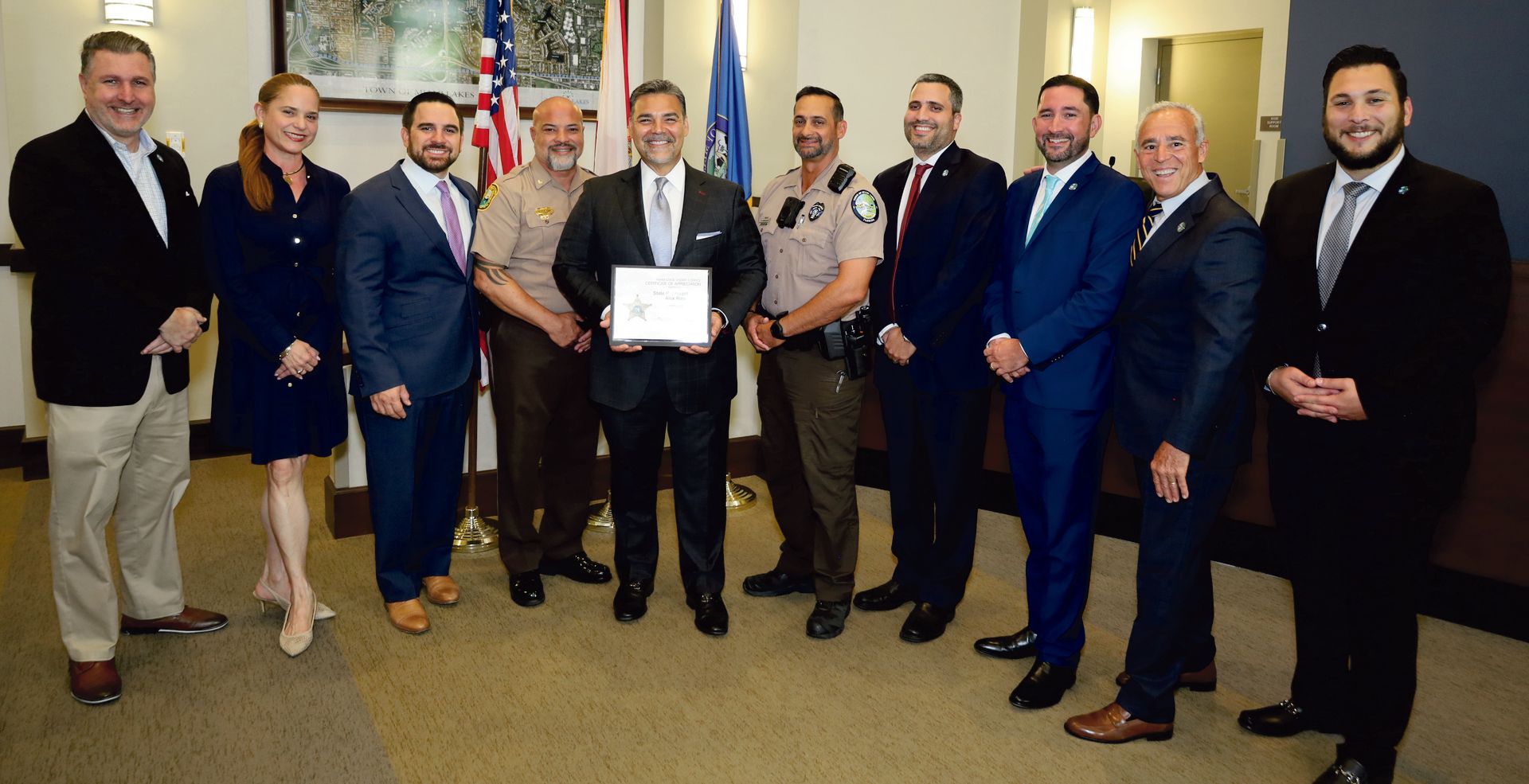 The Miami - Miami-Dade County Sheriff recognizes Fla. Rep. Alex Rizo ...