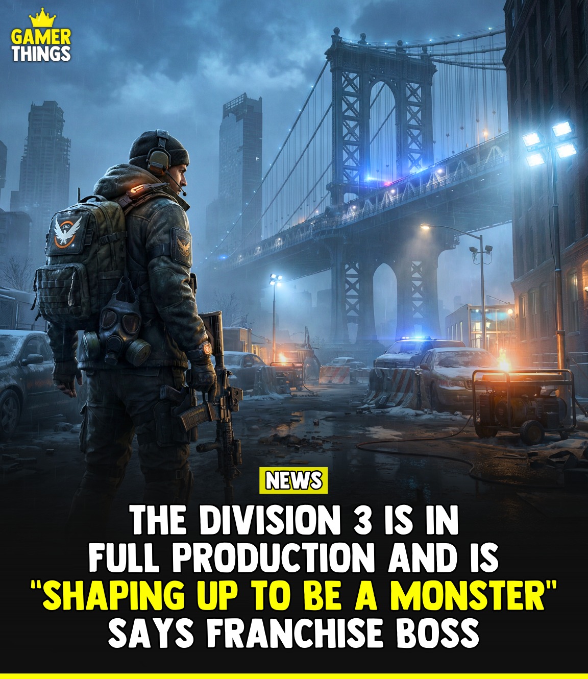 Gamer Things - The Division 3 is now fully in development,... | Facebook