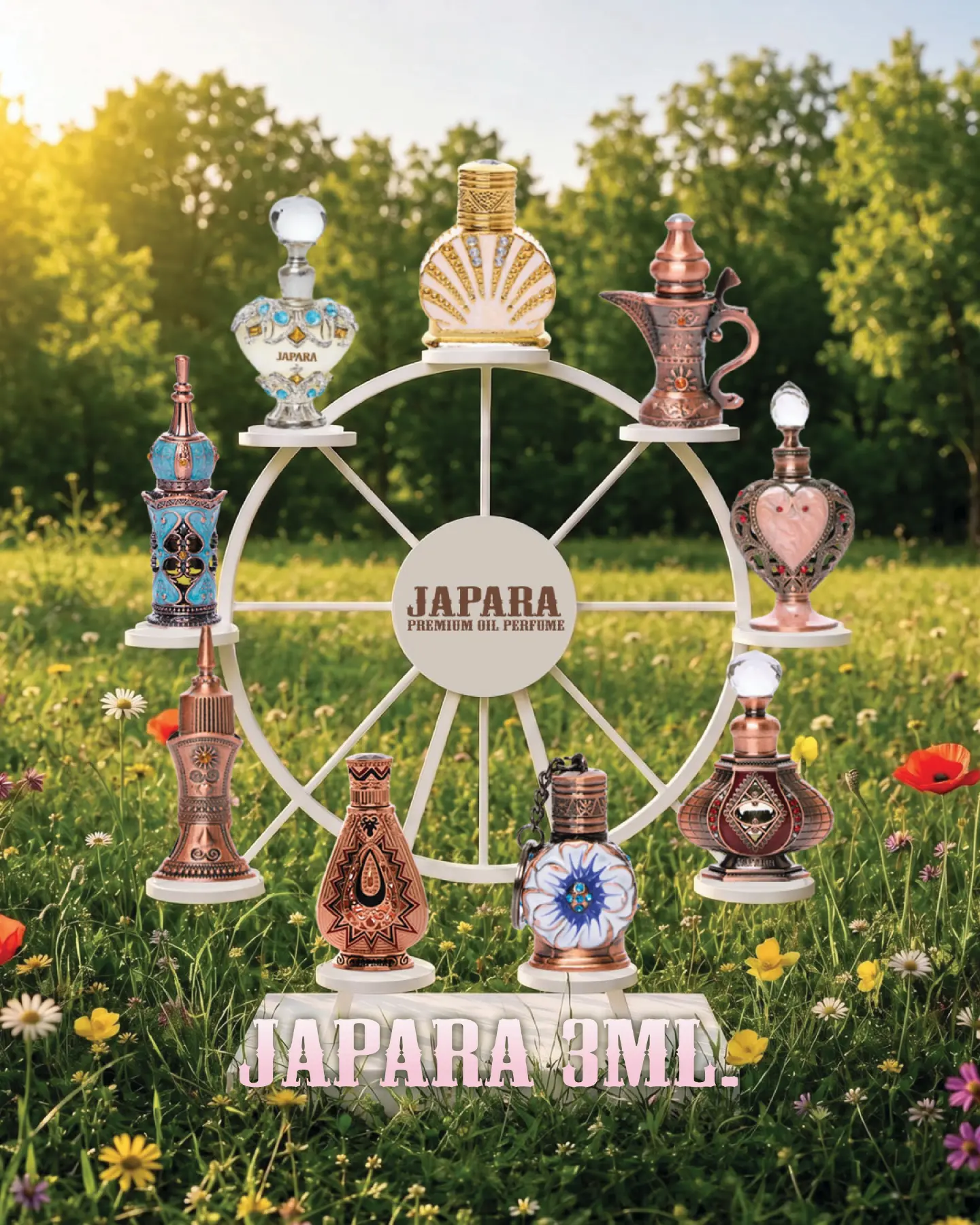 JAPARA 3 ml. Collection ✨ ขวดเล็กแต่เต็มไปด้วยหลากหลายตัวตน