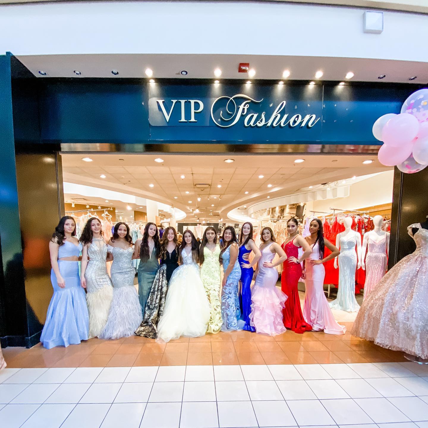 vip fashion prom dresses VIP FASHION | Absolutely enchanting in Cinderella blue!  Our stunning  client, Ana, looked like a dream on her prom night in this simple yet  elegant gown