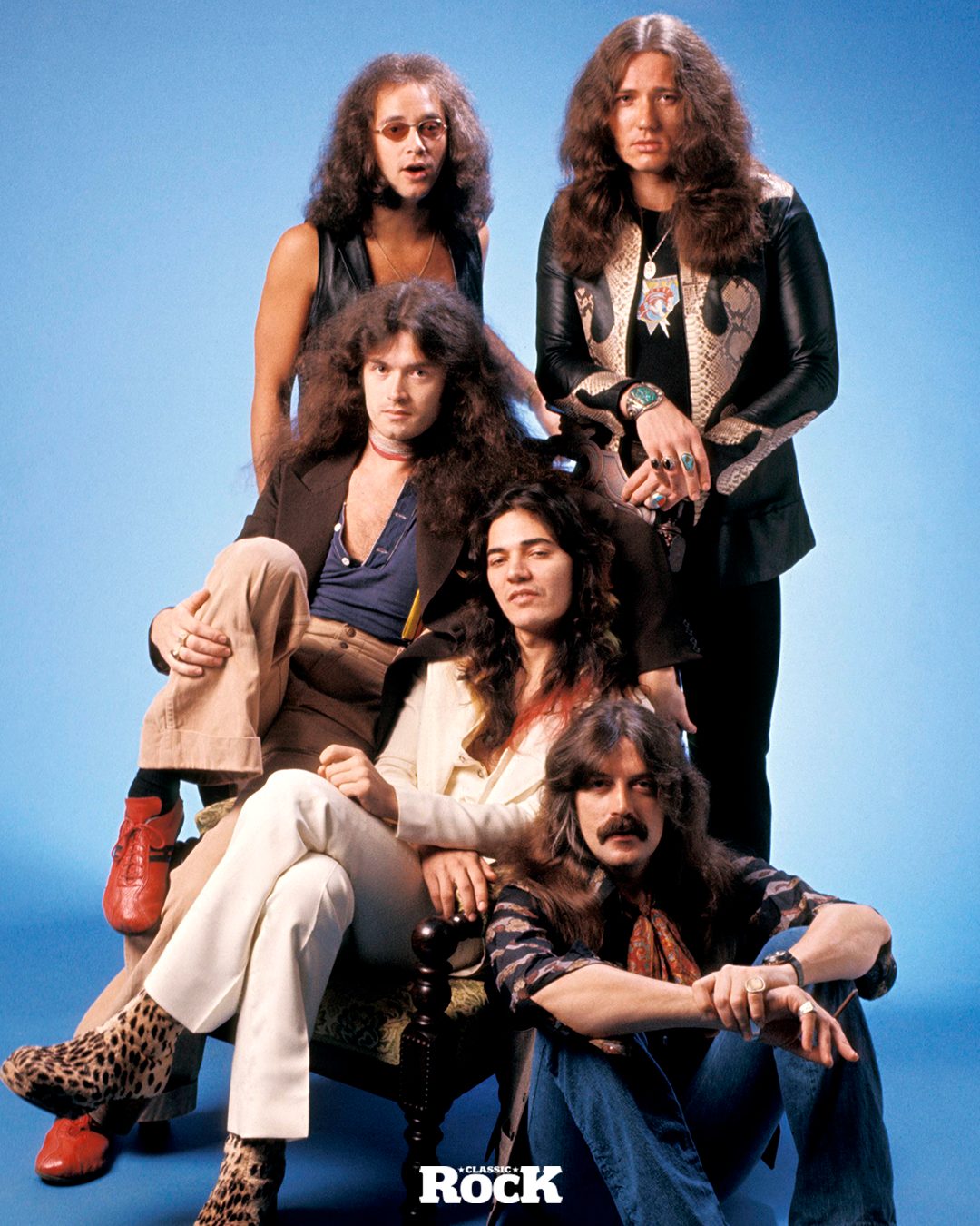 ✩ Photo Of The Day ✩ A Deep Purple studio portrait from 1975