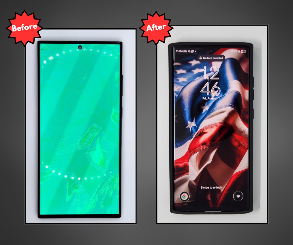 IFIX - This Samsung came in with a damaged display and serious ...