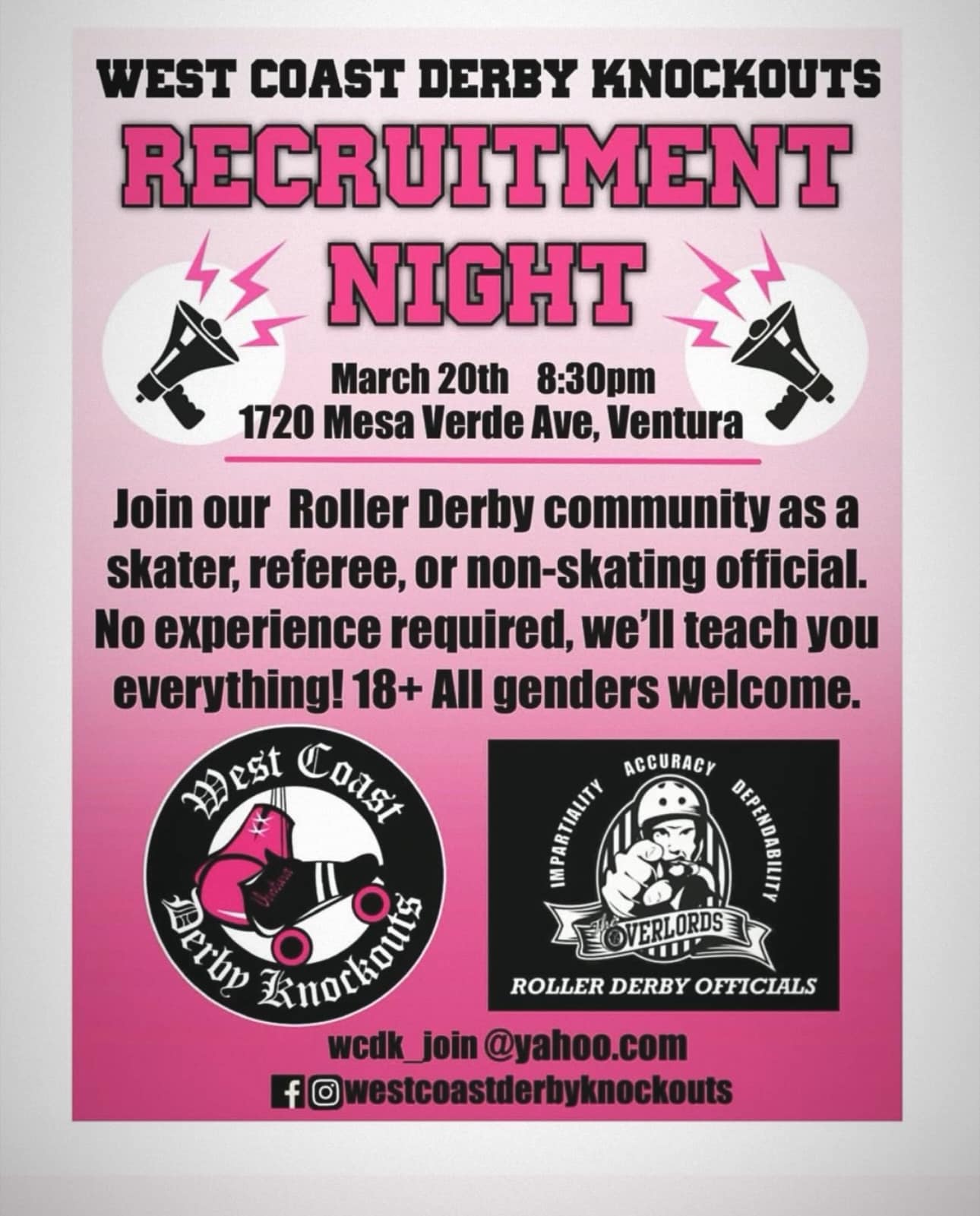 West - Who's coming to recruitment night!!?Come ask questions!! Take a ...