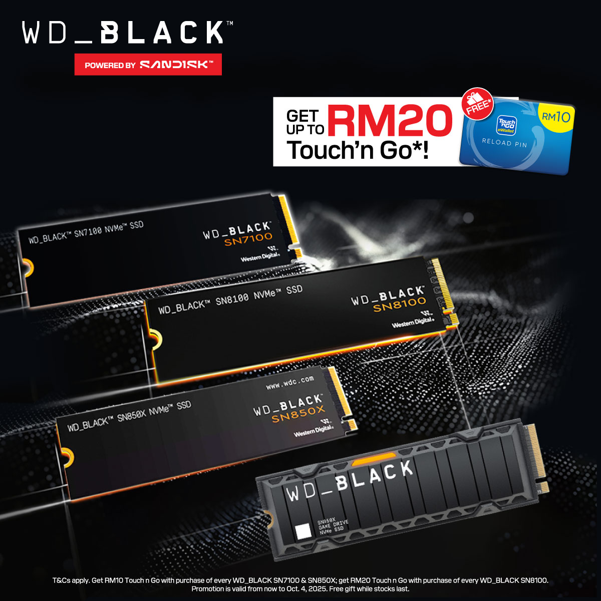 NB - Supercharge your system with Sandisk WD_BLACK NVMe™ SSDs! WD_BLACK ...