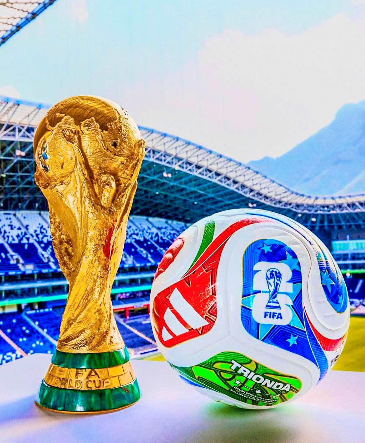 OFFICIAL: FIFA have unveiled the official match ball for the 2026