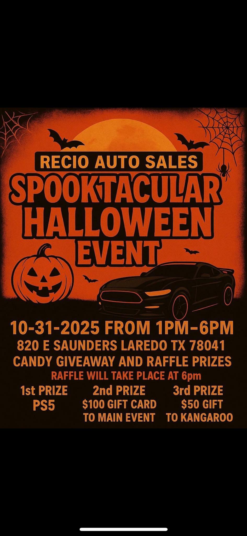 Recio - Enjoy a spooktacular event! Join the fun and best of luck on ...