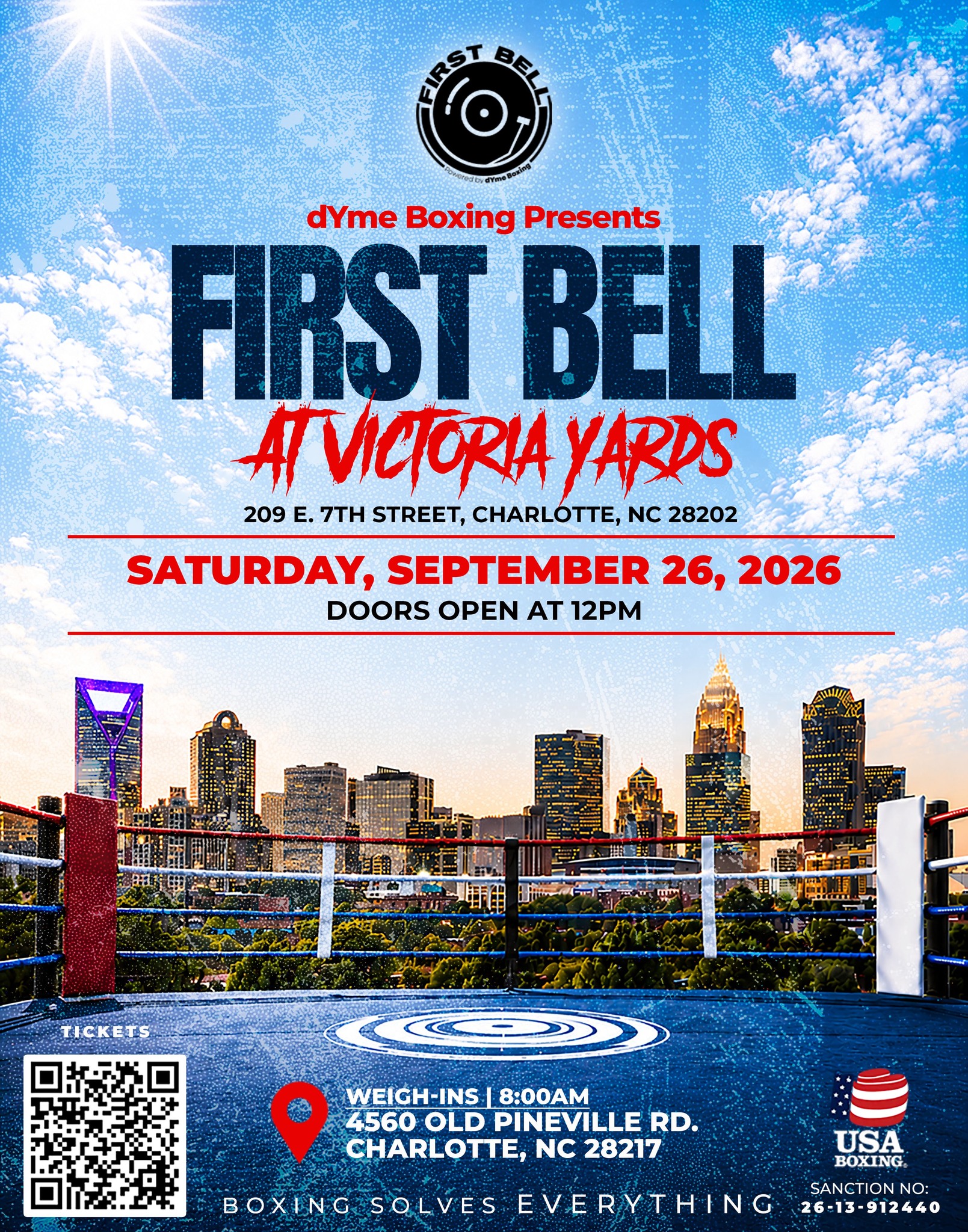 First Bell at Victoria Yards