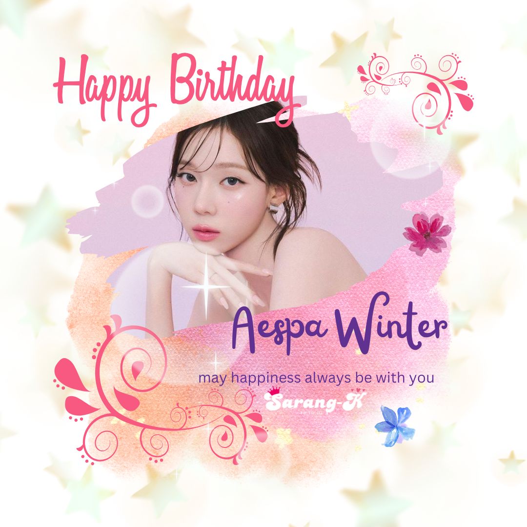 Happy Birthday #Winter 🩷🎂 #aespa #aespawinter