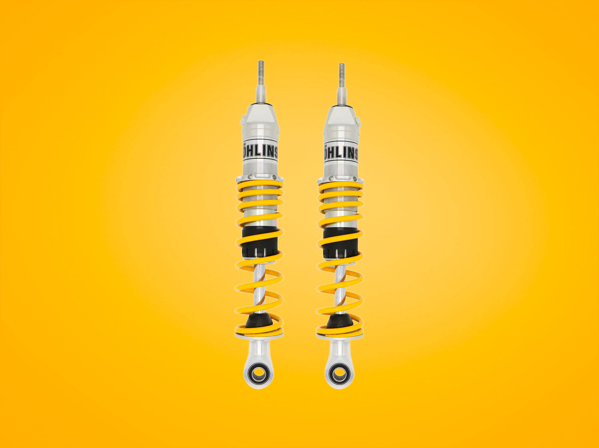 Öhlins - The Öhlins S36E twin rear shocks (Öhlins part no: PI 902 ...