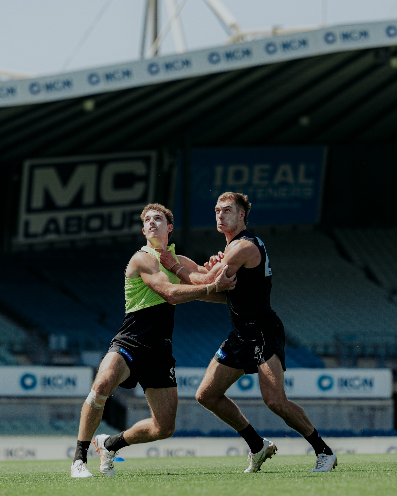 Carlton - Carlton captains Marc Murphy and Lauren Arnell with the new ...