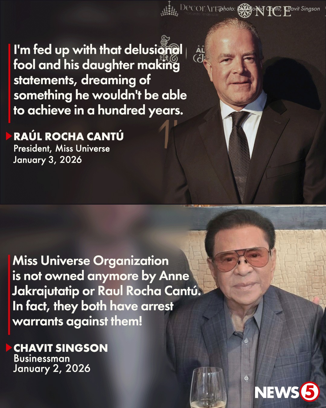 News5 - 'MY LAWYERS WILL KEEP AN END TO YOUR FAIRYTALES' Tinawag na ...