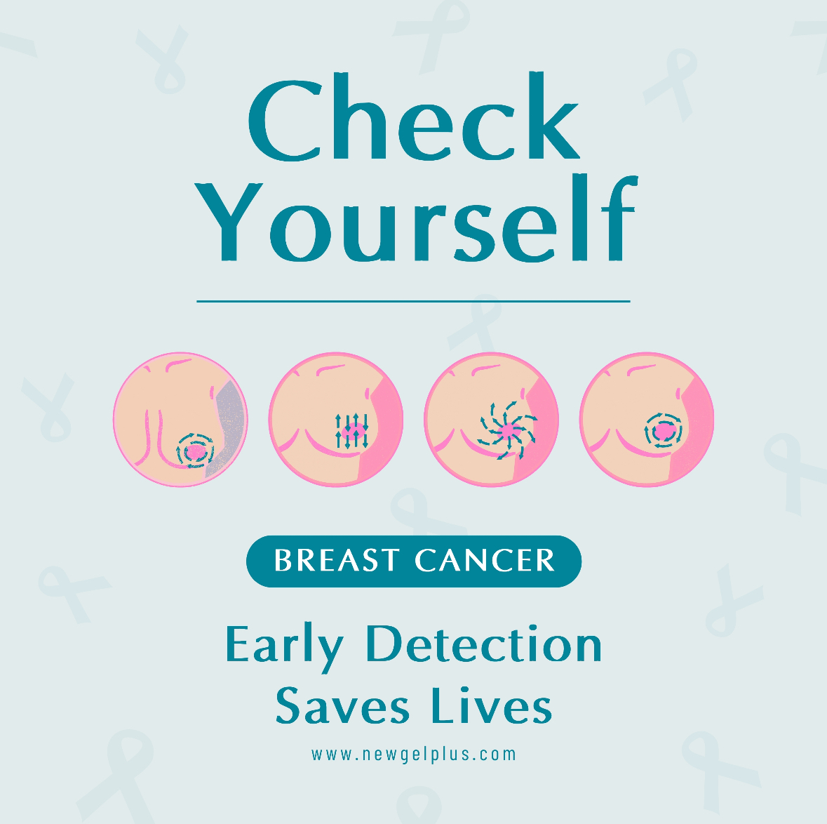 NewGel+ - 💗 Early detection saves lives. 💗 This Breast Cancer Awareness ...