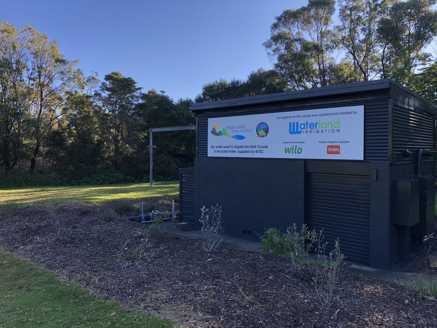 Pambula - New Shed signage, who’s this? Here are some quick photos of ...