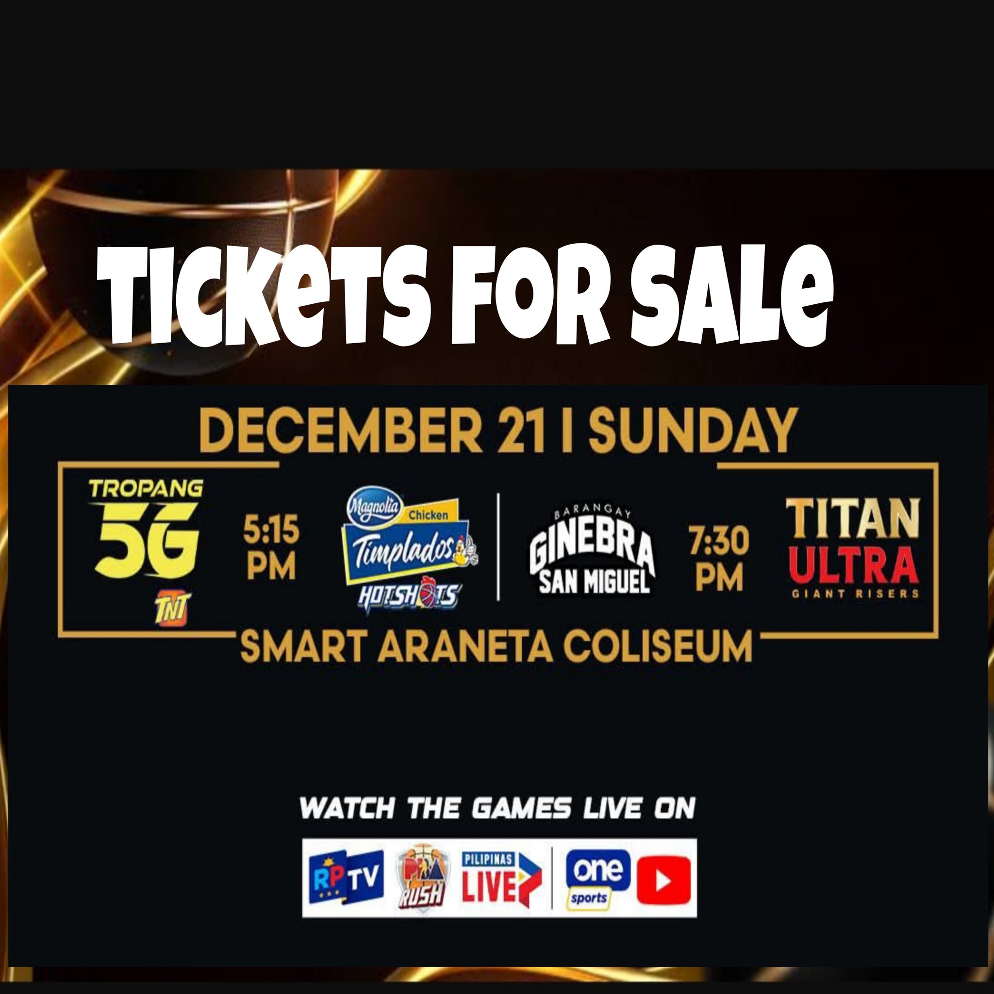 UAAP/PVL/PBA/PH CONCERT TICKETS‼️ | October 25 - Saturday | Facebook