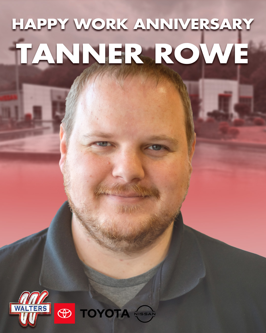 Walters - 🎉 HAPPY 2-YEAR WORK ANNIVERSARY, TANNER! 🎉 Join us in ...