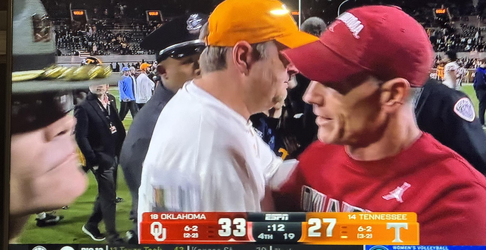Tom - Final OU 33 Tennessee 27 OU beats Tennessee on the road to pick ...